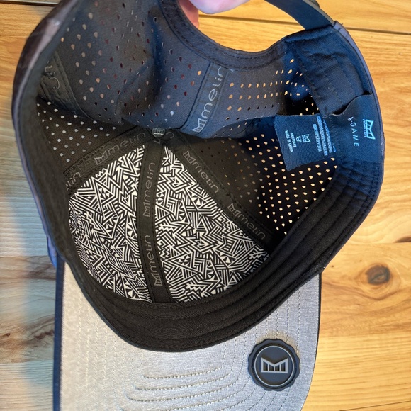 Melin A-Game Hydro Snapback Baseball Hat / Black Camo - Picture 4 of 4